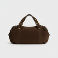 Sac à main Stockholm 26 – Daim premium – Couleur Marron / 43x25x14cm
