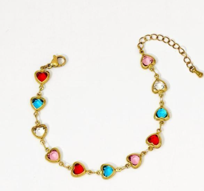 Collier a perle Coloré