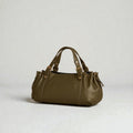 Sac à main Stockholm 26 – Cuir premium Vert Kaki / 43x25x14cm