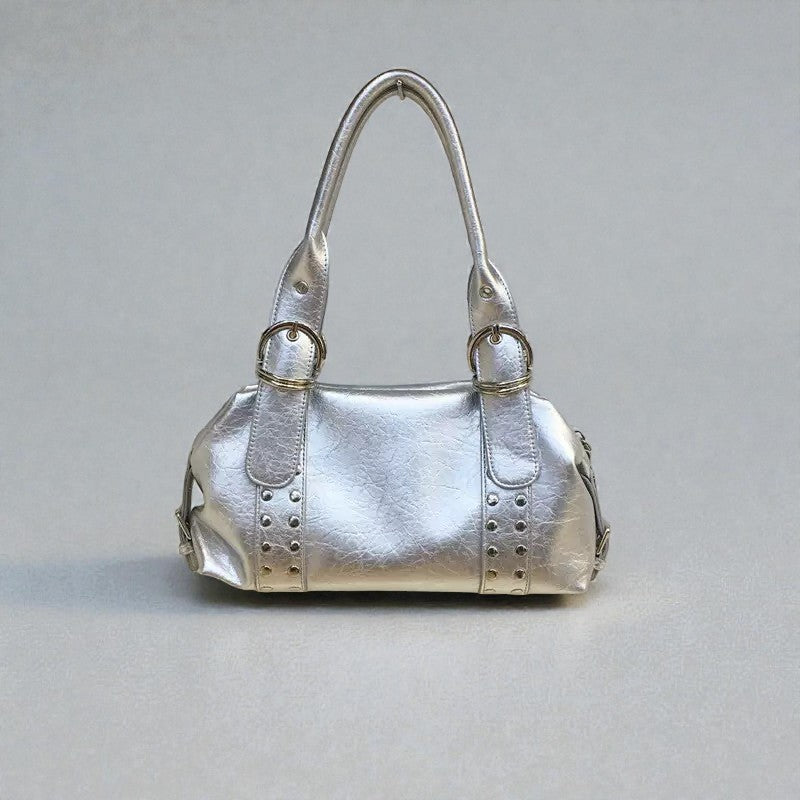 Sac à main Stockholm 25 – Cuir métallisé premium